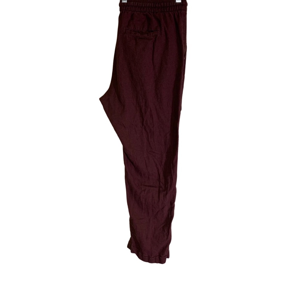 Maroon Ankle Pant